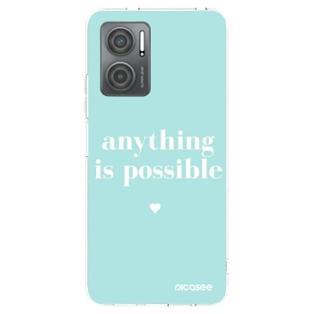 Picasee Xiaomi Redmi 10 5G Hülle - Transparentes Silikon - Anything is possible