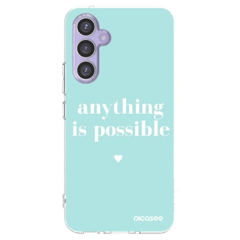 Picasee Samsung Galaxy A54 5G A546B Hülle - Transparentes Silikon - Anything is possible
