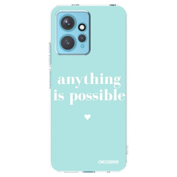 Picasee Xiaomi Redmi Note 12 4G Hülle - Transparentes Silikon - Anything is possible