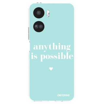 Picasee Honor 90 Lite 5G Hülle - Transparentes Silikon - Anything is possible