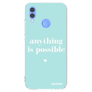Picasee Honor 10 Lite Hülle - Transparentes Silikon - Anything is possible