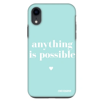 Hülle für Apple iPhone XR - Anything is possible