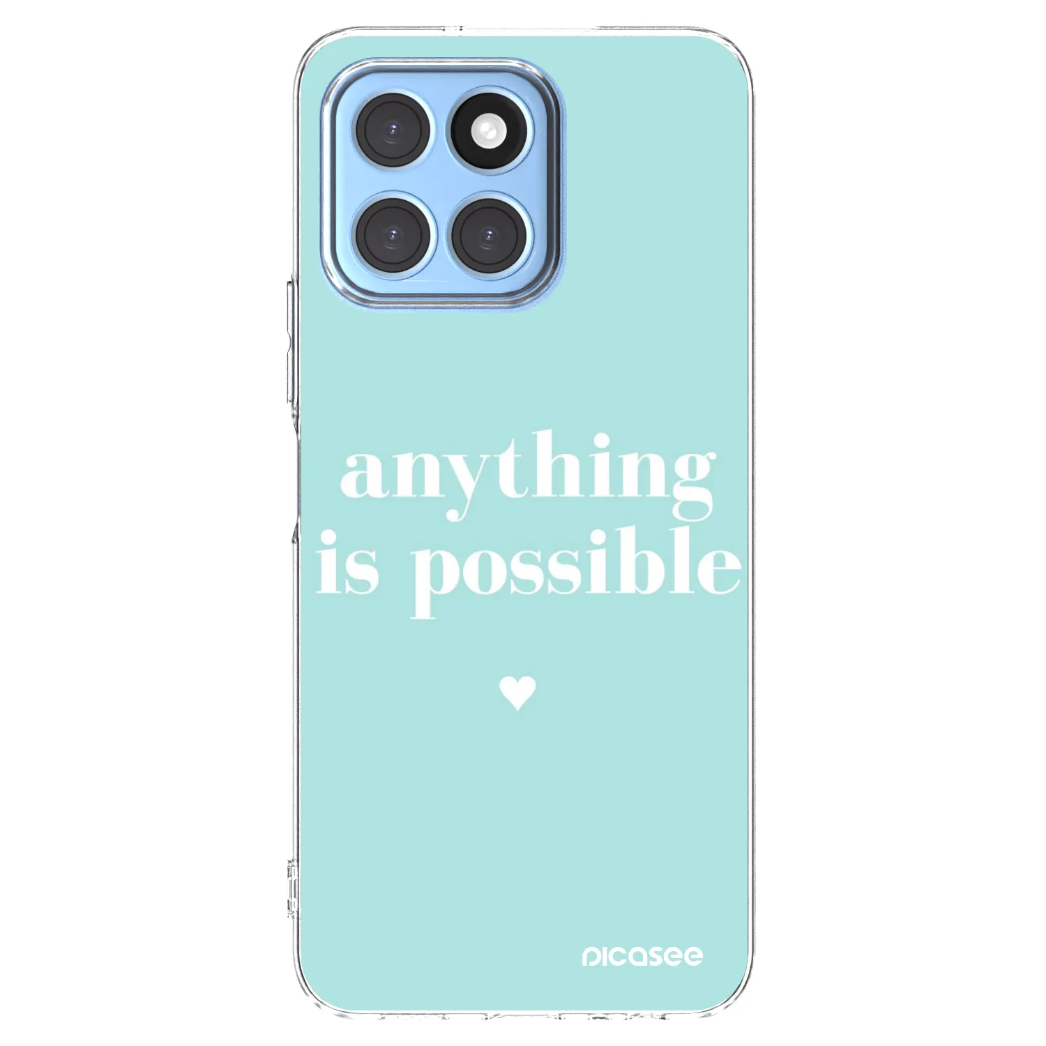 Picasee Honor X6 Hülle - Transparentes Silikon - Anything is possible