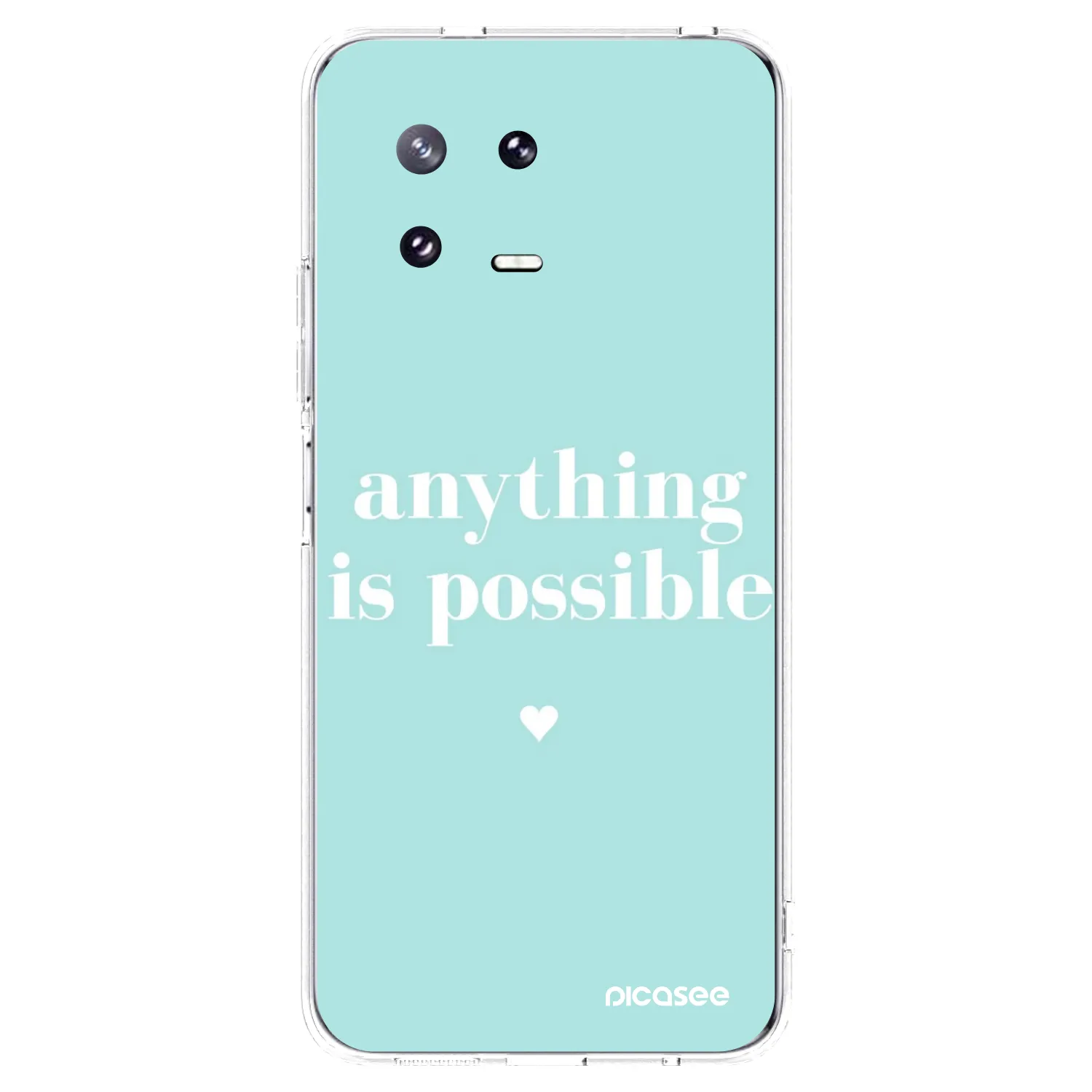 Picasee Xiaomi 13 Pro Hülle - Transparentes Silikon - Anything is possible