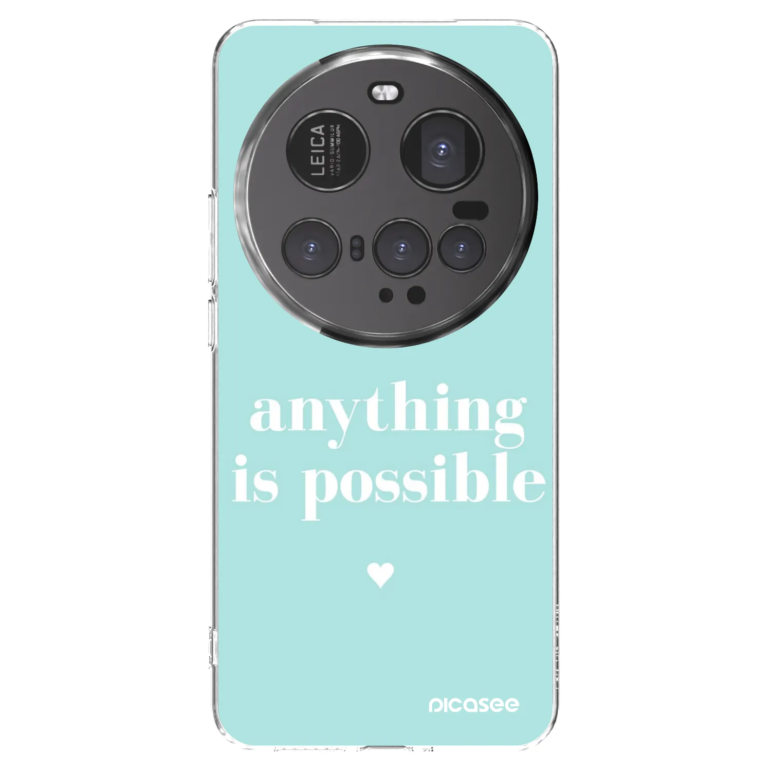 Picasee Xiaomi 15 Ultra Hülle - Transparentes Silikon - Anything is possible