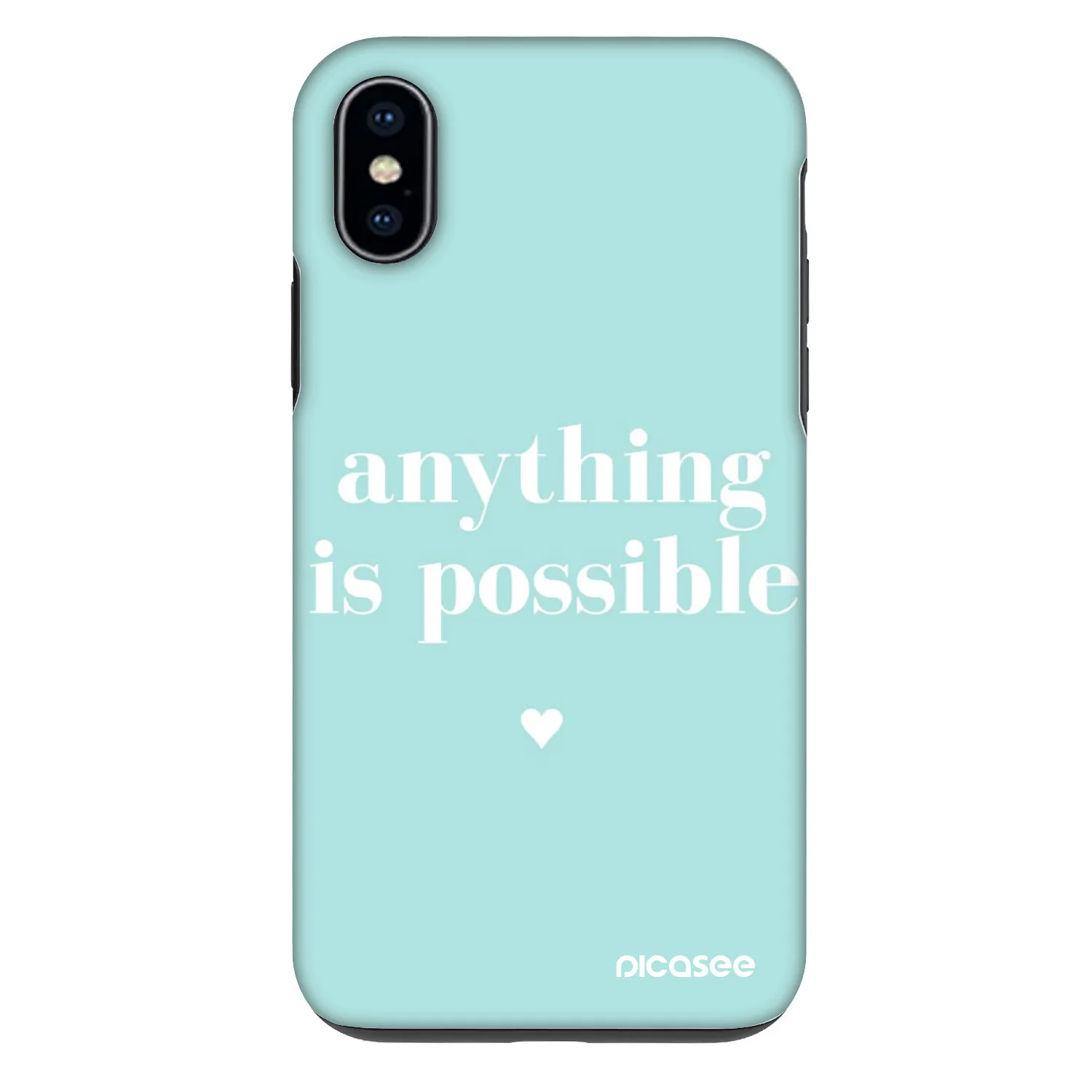 Picasee Fashion Case für Apple iPhone X/XS - Anything is possible