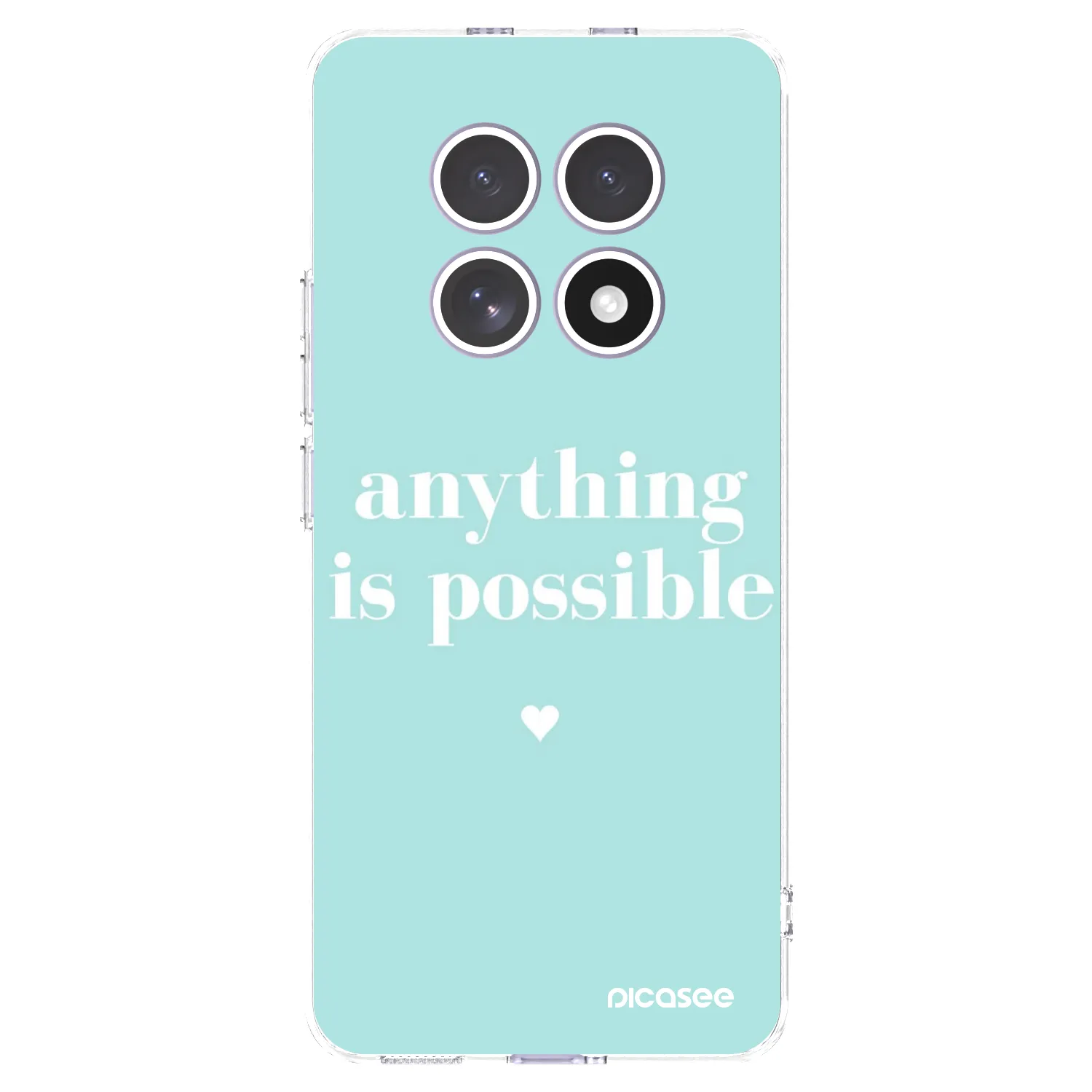 Picasee Xiaomi Redmi Note 15 Hülle - Transparentes Silikon - Anything is possible