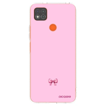 Picasee Xiaomi Redmi 9C Hülle - Transparentes Silikon - Blush bow