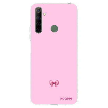 Picasee Realme 6i Hülle - Transparentes Silikon - Blush bow