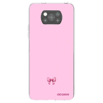 Picasee Xiaomi Poco X3 Pro Hülle - Schwarzes Silikon - Blush bow