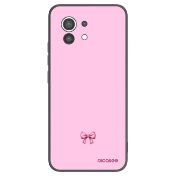 Picasee Xiaomi Mi 11 Hülle - Schwarzes Silikon - Blush bow