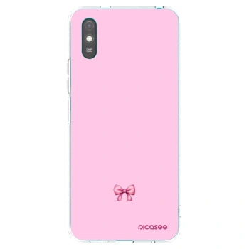 Picasee Xiaomi Redmi 9AT Hülle - Transparentes Silikon - Blush bow