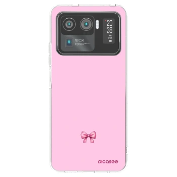 Picasee Xiaomi Mi 11 Ultra Hülle - Transparentes Silikon - Blush bow