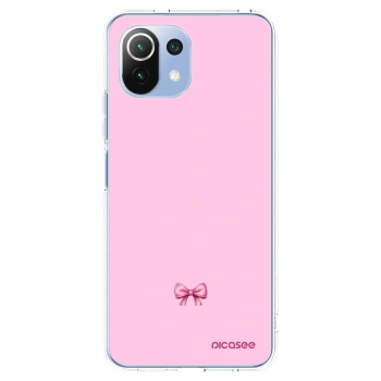 Picasee Xiaomi 11 Lite 5G NE Hülle - Transparentes Silikon - Blush bow