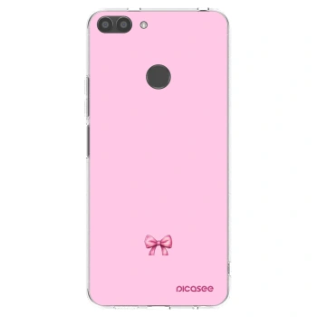 Picasee Huawei P Smart Hülle - Transparentes Silikon - Blush bow