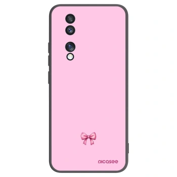 Picasee Honor 70 Hülle - Schwarzes Silikon - Blush bow