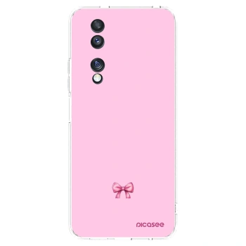 Picasee Honor 70 Hülle - Transparentes Silikon - Blush bow