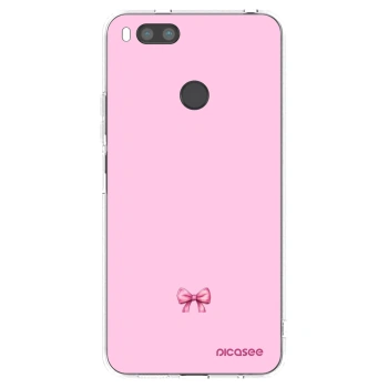 Picasee Xiaomi Redmi A1 Hülle - Transparentes Silikon - Blush bow