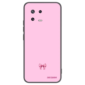 Picasee Xiaomi 13 Pro Hülle - Schwarzes Silikon - Blush bow