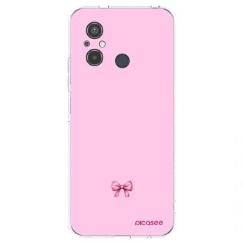 Picasee Xiaomi Redmi 12C Hülle - Transparentes Silikon - Blush bow