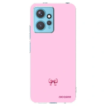 Picasee Xiaomi Redmi Note 12 4G Hülle - Transparentes Silikon - Blush bow
