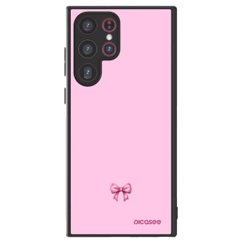Picasee ULTIMATE CASE PowerShare für Samsung Galaxy S22 Ultra 5G - Blush bow