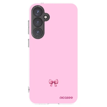 Picasee Samsung Galaxy S23 FE S711B Hülle - Transparentes Silikon - Blush bow