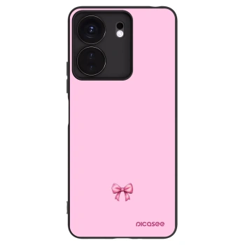 Picasee Xiaomi Redmi 13C 4G Hülle - Schwarzes Silikon - Blush bow