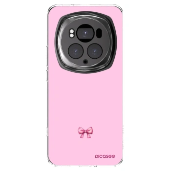 Picasee Honor Magic6 Pro Hülle - Transparentes Silikon - Blush bow