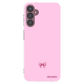 Picasee Samsung Galaxy A05s A057G Hülle - Transparentes Silikon - Blush bow