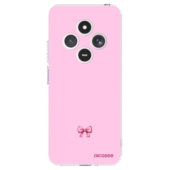Picasee Xiaomi Redmi 14C Hülle - Transparentes Silikon - Blush bow