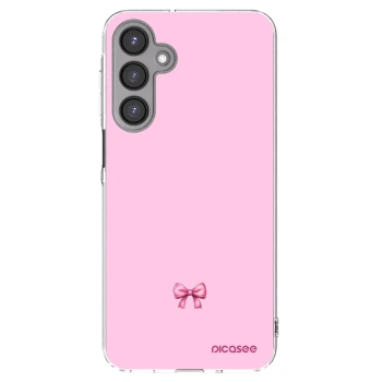 Picasee Samsung Galaxy A16 5G Hülle - Transparentes Silikon - Blush bow