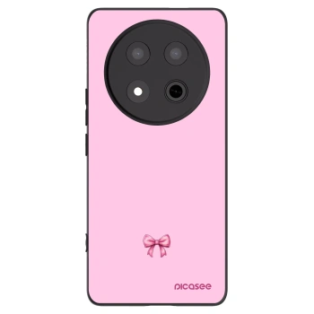 Picasee Honor Magic7 Lite 5G Hülle - Schwarzes Silikon - Blush bow