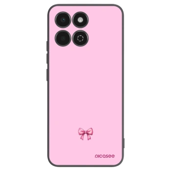 Picasee Honor 200 Smart 5G Hülle - Schwarzes Silikon - Blush bow