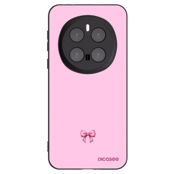 Picasee Honor Magic7 Pro 5G Hülle - Schwarzes Silikon - Blush bow