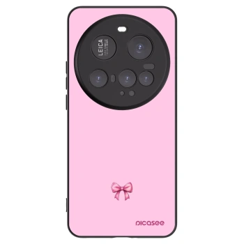 Picasee Xiaomi 15 Ultra Hülle - Schwarzes Silikon - Blush bow