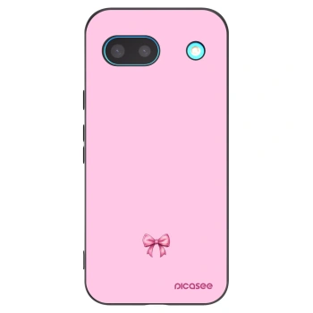 Picasee Google Pixel 8 Hülle - Schwarzes Silikon - Blush bow