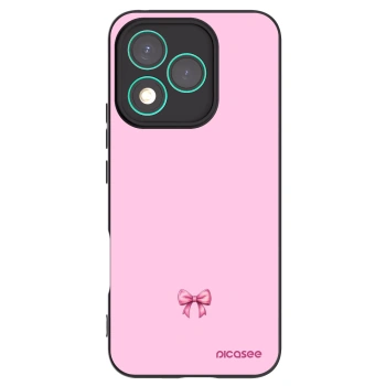 Picasee Honor 400 Lite 5G Hülle - Schwarzes Silikon - Blush bow