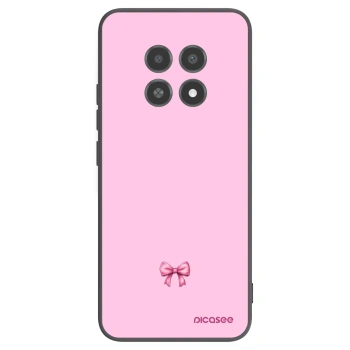 Picasee Realme 12X Hülle - Schwarzes Silikon - Blush bow