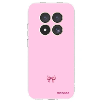 Picasee Xiaomi Redmi Note 15 Pro 4G Hülle - Transparentes Silikon - Blush bow