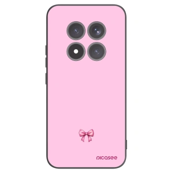 Picasee Xiaomi Redmi Note 15 Pro+ Hülle - Schwarzes Silikon - Blush bow