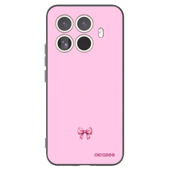Picasee Xiaomi 15T Pro Hülle - Schwarzes Silikon - Blush bow