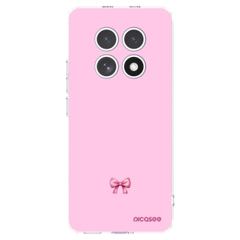 Picasee Xiaomi Redmi Note 15 Hülle - Transparentes Silikon - Blush bow