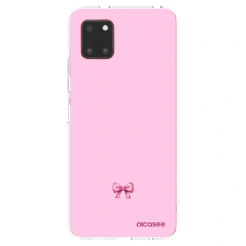 Picasee Samsung Galaxy Note 10 Lite N770F Hülle - Transparentes Silikon - Blush bow