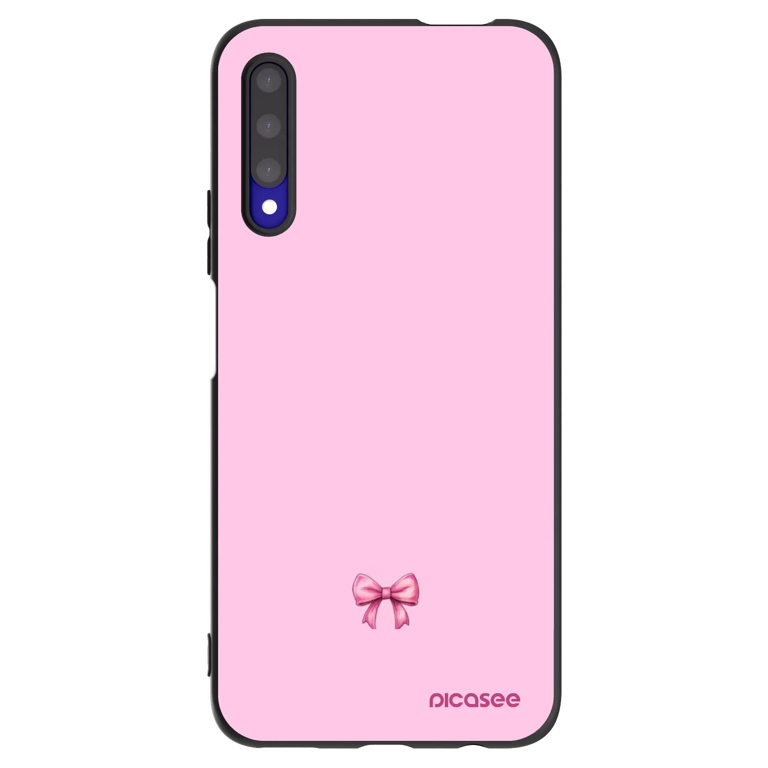 Picasee Honor 9X Pro Hülle - Schwarzes Silikon - Blush bow