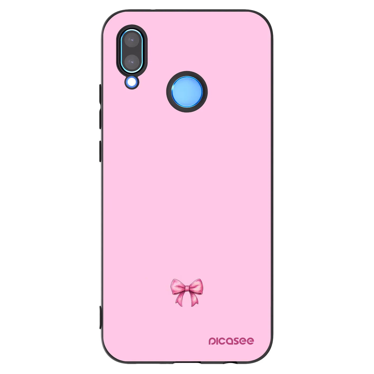 Picasee Huawei Mate 40 Pro Hülle - Schwarzes Silikon - Blush bow