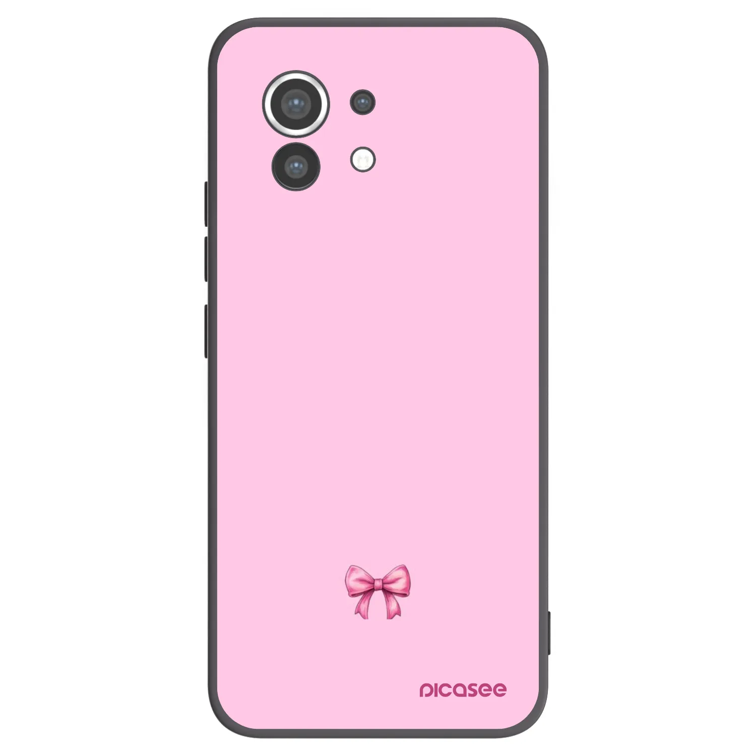 Picasee Xiaomi Mi 11 Hülle - Schwarzes Silikon - Blush bow