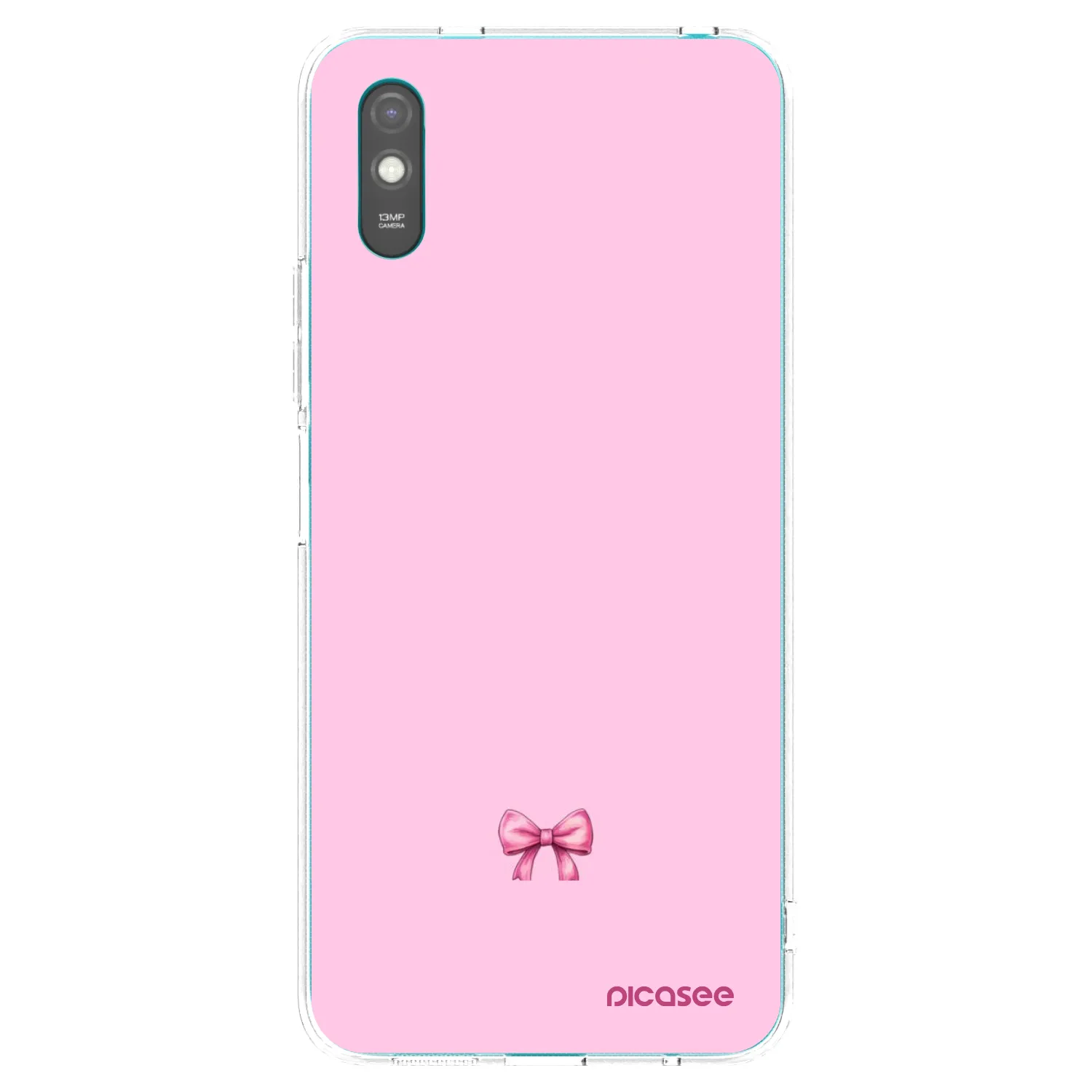 Picasee Xiaomi Redmi 9AT Hülle - Transparentes Silikon - Blush bow