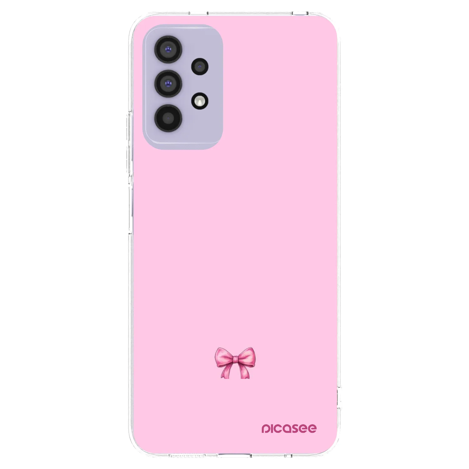 Picasee Samsung Galaxy A32 4G SM-A325F Hülle - Transparentes Silikon - Blush bow