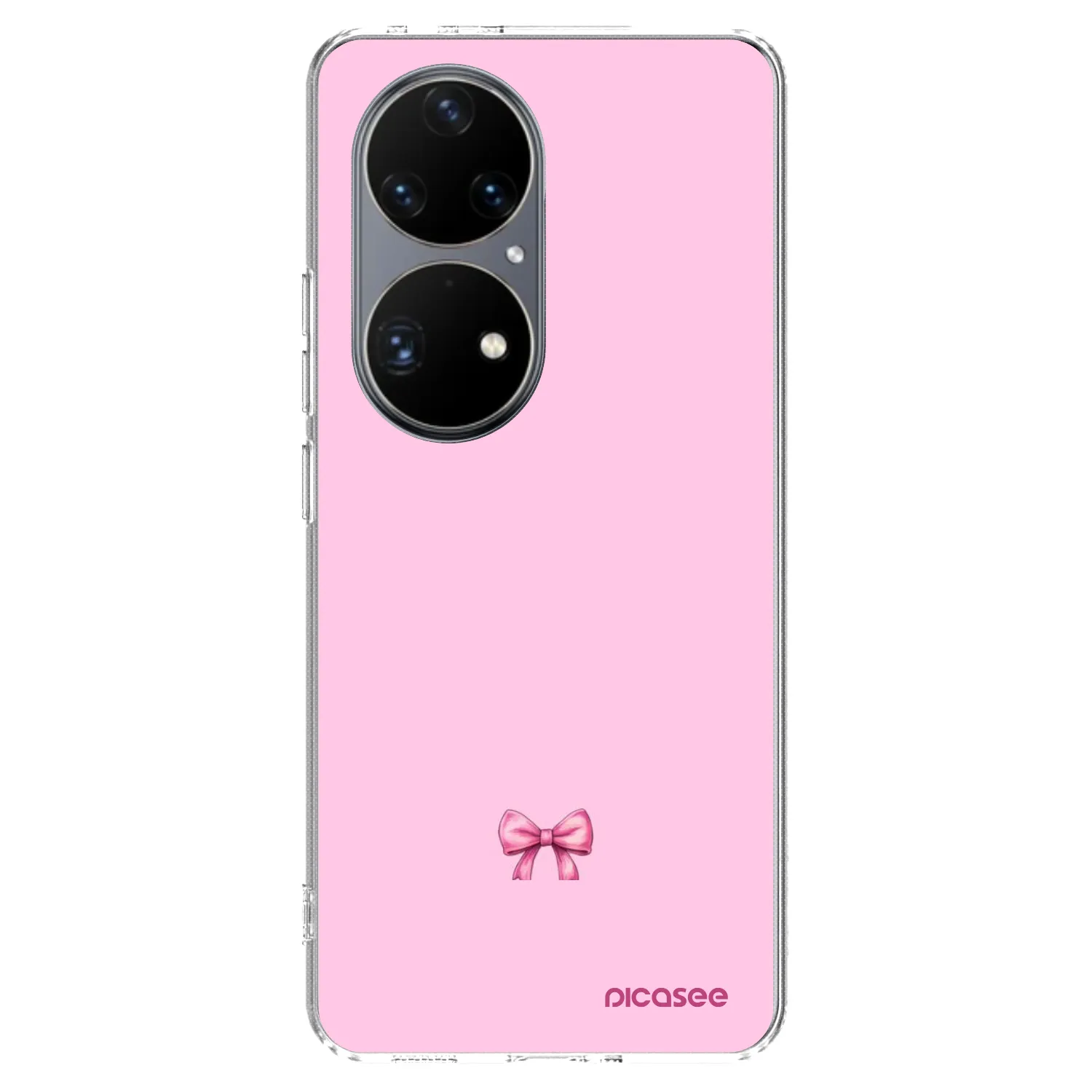 Picasee Huawei P50 Hülle - Transparentes Silikon - Blush bow
